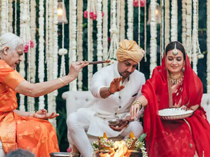 Dia Mirza marries Vaibhav Rekhi at her Bandra residence, drops dreamy pics from the wedding!