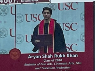 Shah Rukh Khan’s son Aryan Khan’s graduation ceremony picture goes viral on the internet