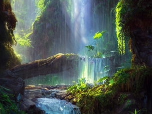 The Hidden Waterfall..