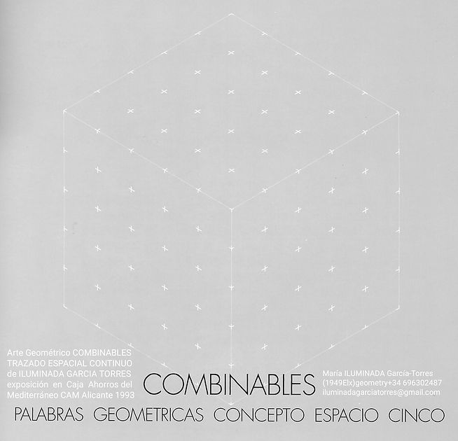 1993·catálogo COMBINABLES arte geométric