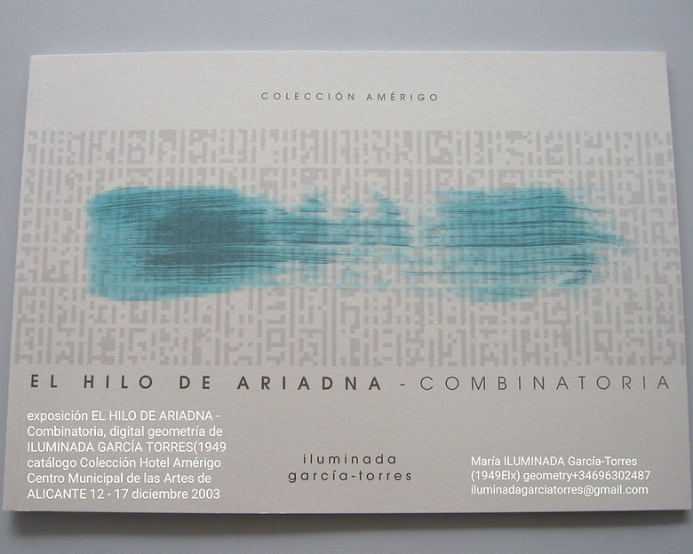 2003 exposición EL HILO DE ARIADNA - Com