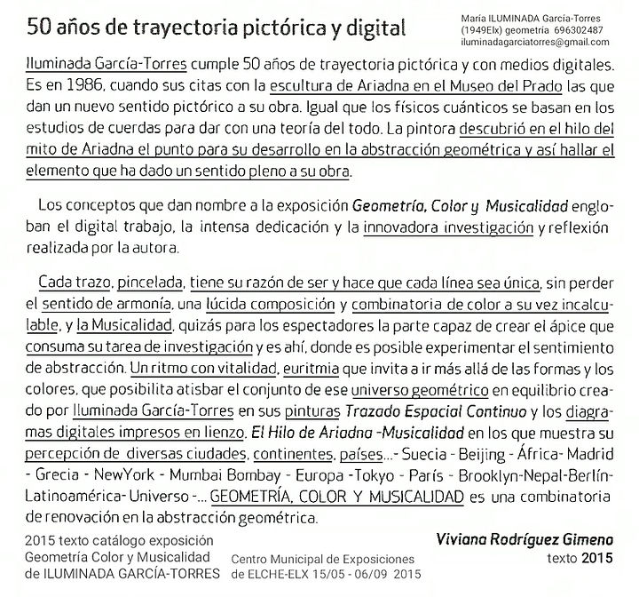 2015·texto Viviana Rodriguez Gimeno. geo