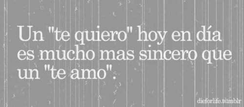 Te Quiero...