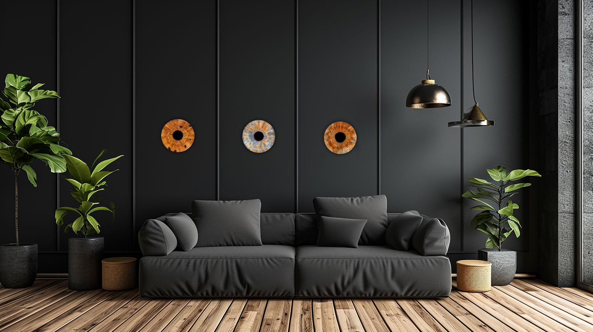 Iris Foto Express Wandbeispiel
