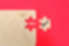 Piece of jigsaw puzzle with JOIN US text, concept of business challenge success completion