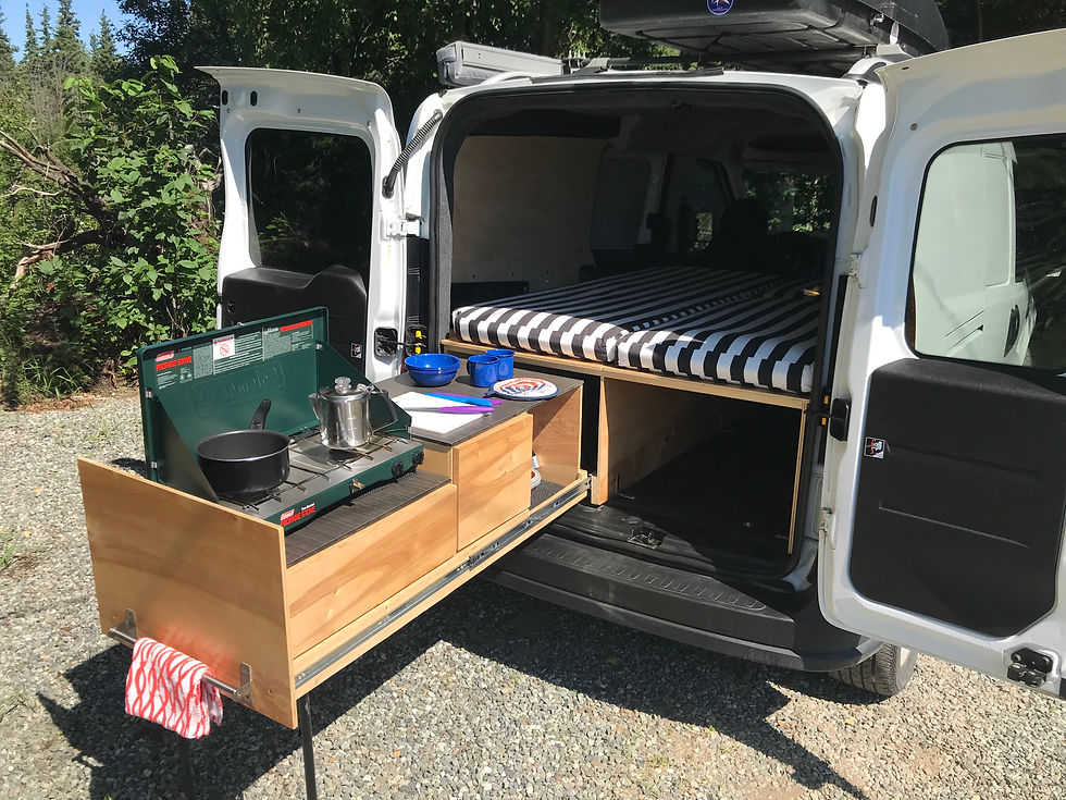 camper van kitchen