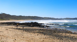 Emerald Beach after flooding