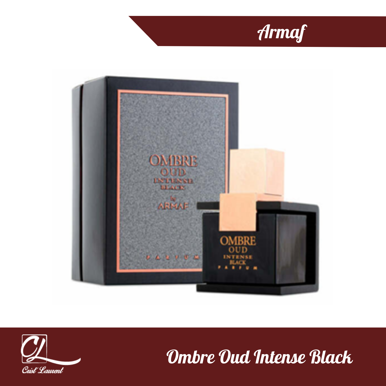 Ombre Oud Intense Black de Armaf
