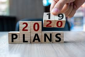 Plans for the year 2020