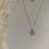 Miniature : Collier EVA rouge