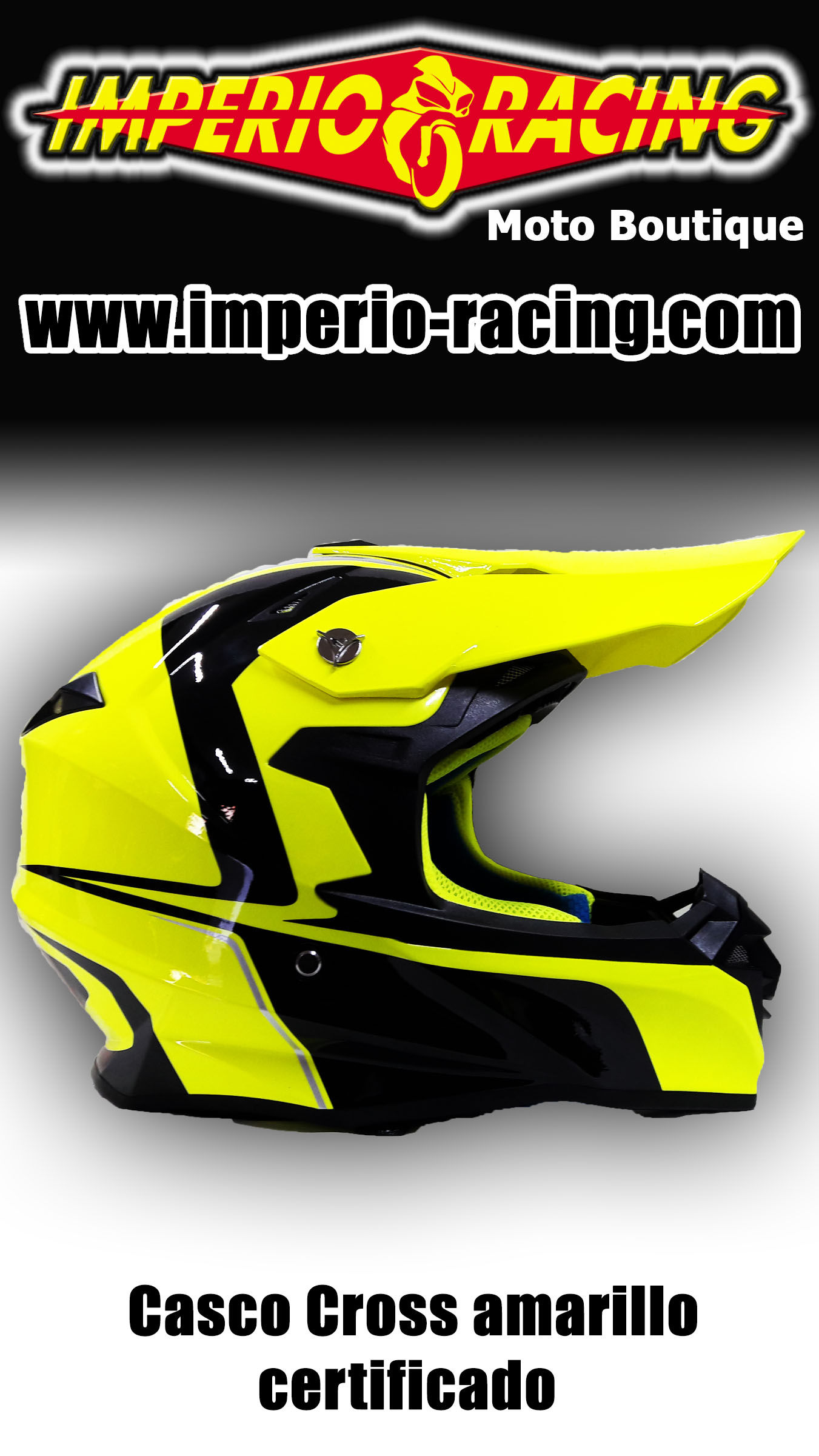 Casco Cross / Certificado