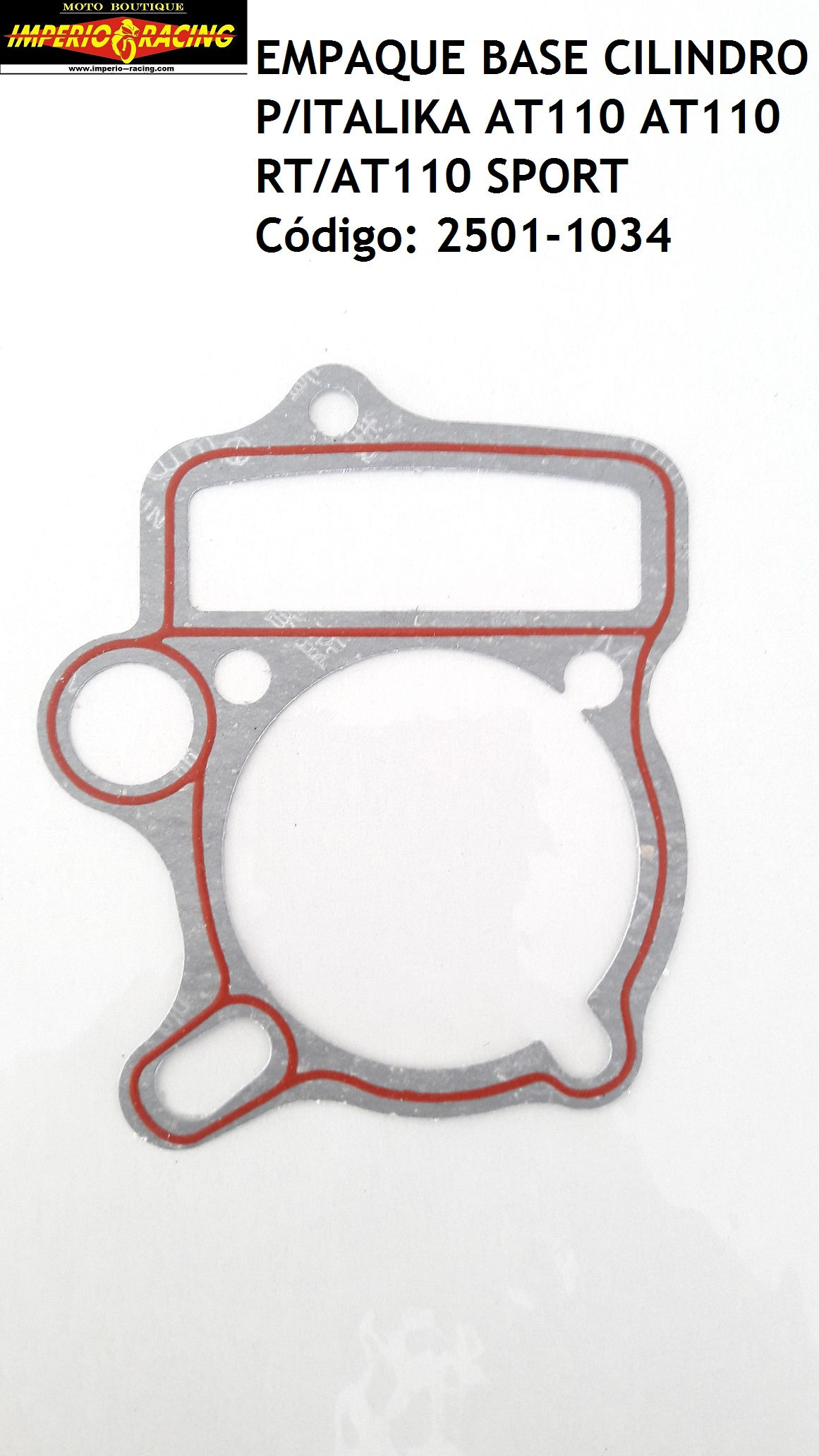 EMPAQUE BASE CILINDRO ITALIKA AT110 RT / SPORT
