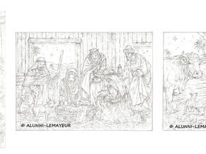 PHILATÉLIE : 2019 Timbre sur la NATIVITÉ