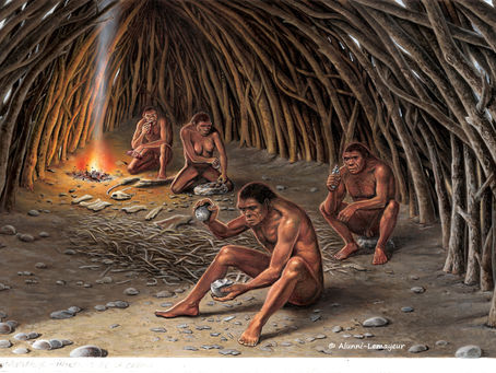 ILLUSTRATIONS pour OUVRAGES SCIENTIFIQUES : PRÉHISTOIRE – TERRA AMATA et le LAZARET