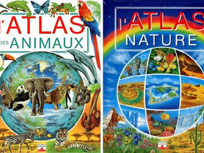 BIBLIOGRAPHIE- ILLUSTRATIONS éditions FLEURUS ENFANTS : Les ATLAS