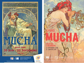 AQUARELLES d’INSPIRATION MUCHA