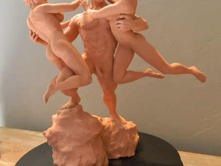 SCULPTURE ENLÈVEMENT DES SABINES