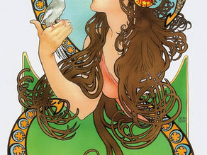 PEINTURES INSPIRATION ART NOUVEAU de MARIE-CHRISTINE