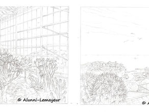 PHILATÉLIE : 2017 Timbre sur le NOUVEAU CENTRE BOTANIQUE du JARDIN EXOTIQUE