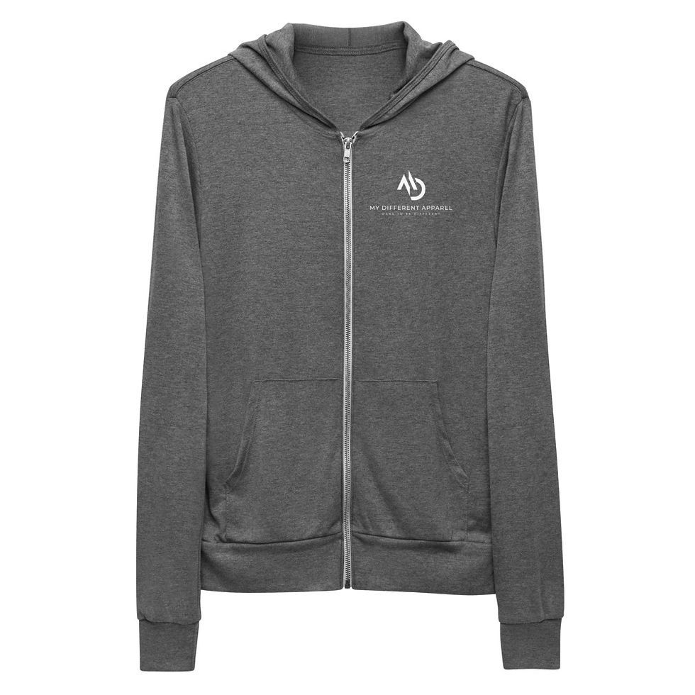 Thumbnail: MDA Unisex zip hoodie