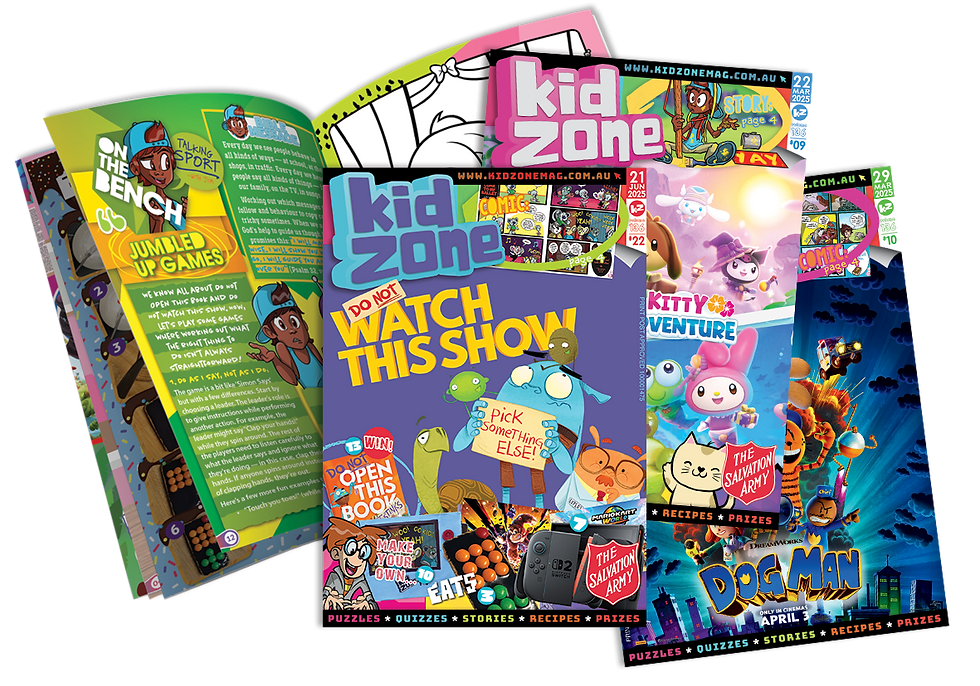 Annual Subscription to Kidzone