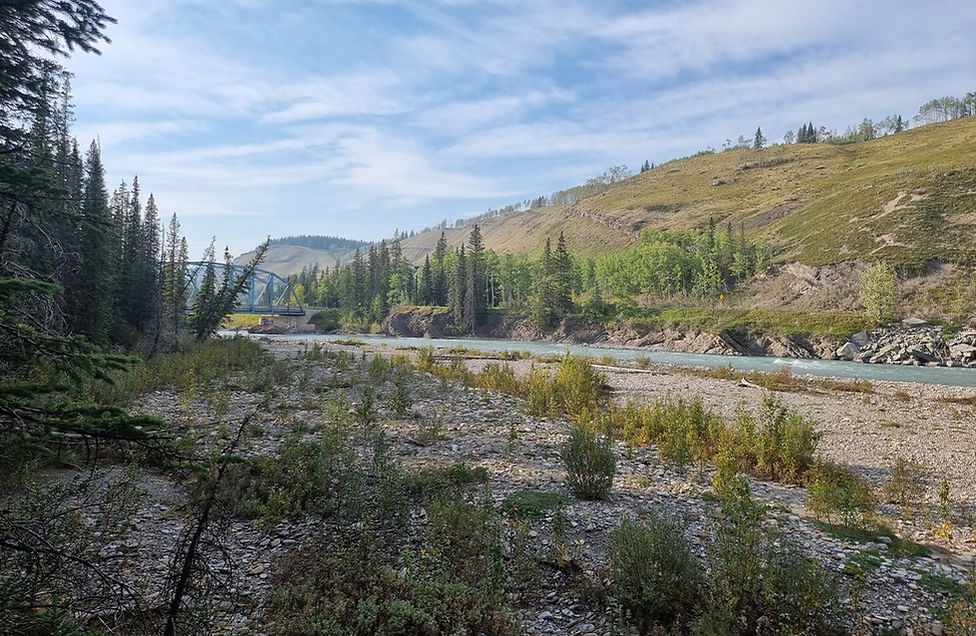 Panorama of the Red Deer River