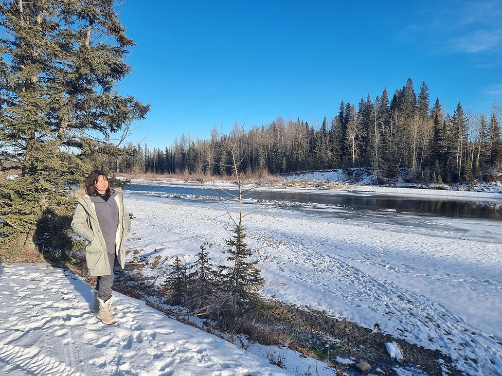 Clearwater River in Alberta