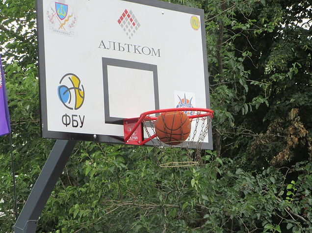 Basketball court opening