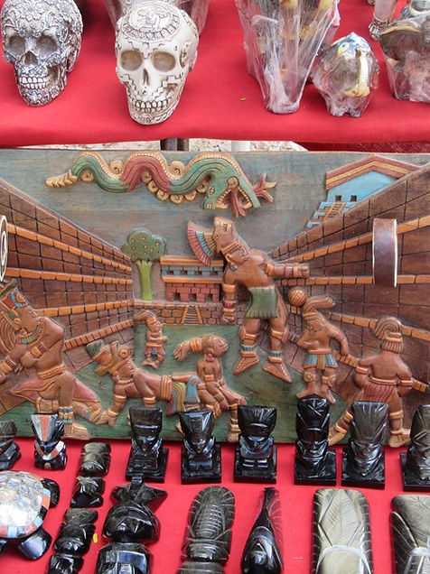 Souvenirs in Chichen Itza