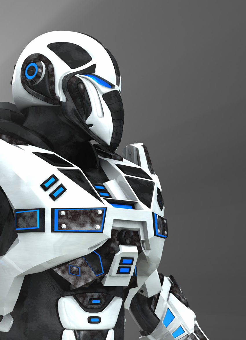 Futuristic Robot Design
