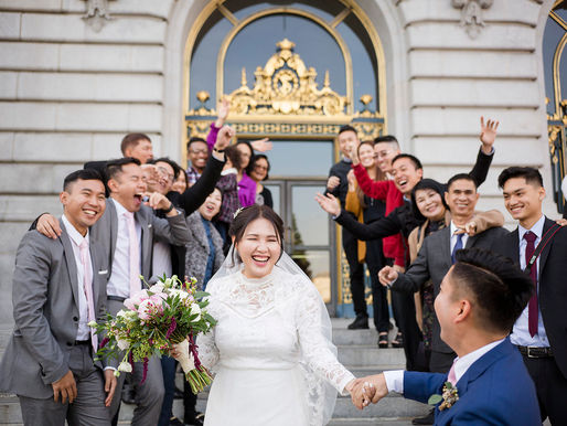 Francis & Kelly Wedding | San Francisco City Hall