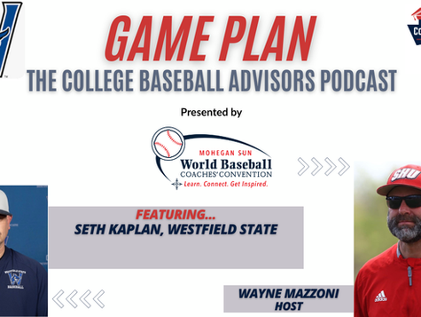 Podcast #83 - Seth Kaplan - Head Baseball Coach - Westfield State University