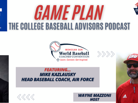 Podcast #91 - Mike Kazlausky, Head Baseball Coach, Air Force Academy.