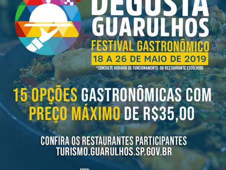 Vem aí: Degusta Guarulhos, festival gastronômico