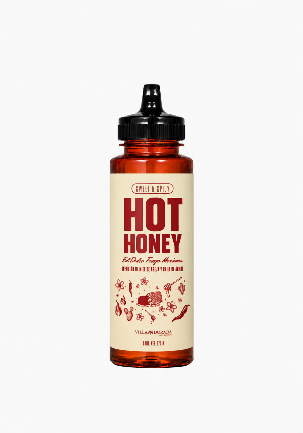 Hot Honey Chile de Árbol