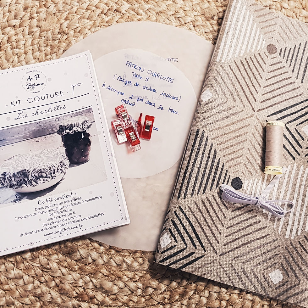 Miniature : Kit couture - les charlottes - ethnique
