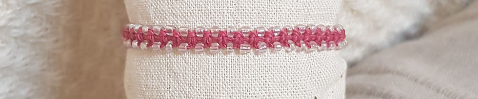 Miniature : Bracelet Elia - macramé -