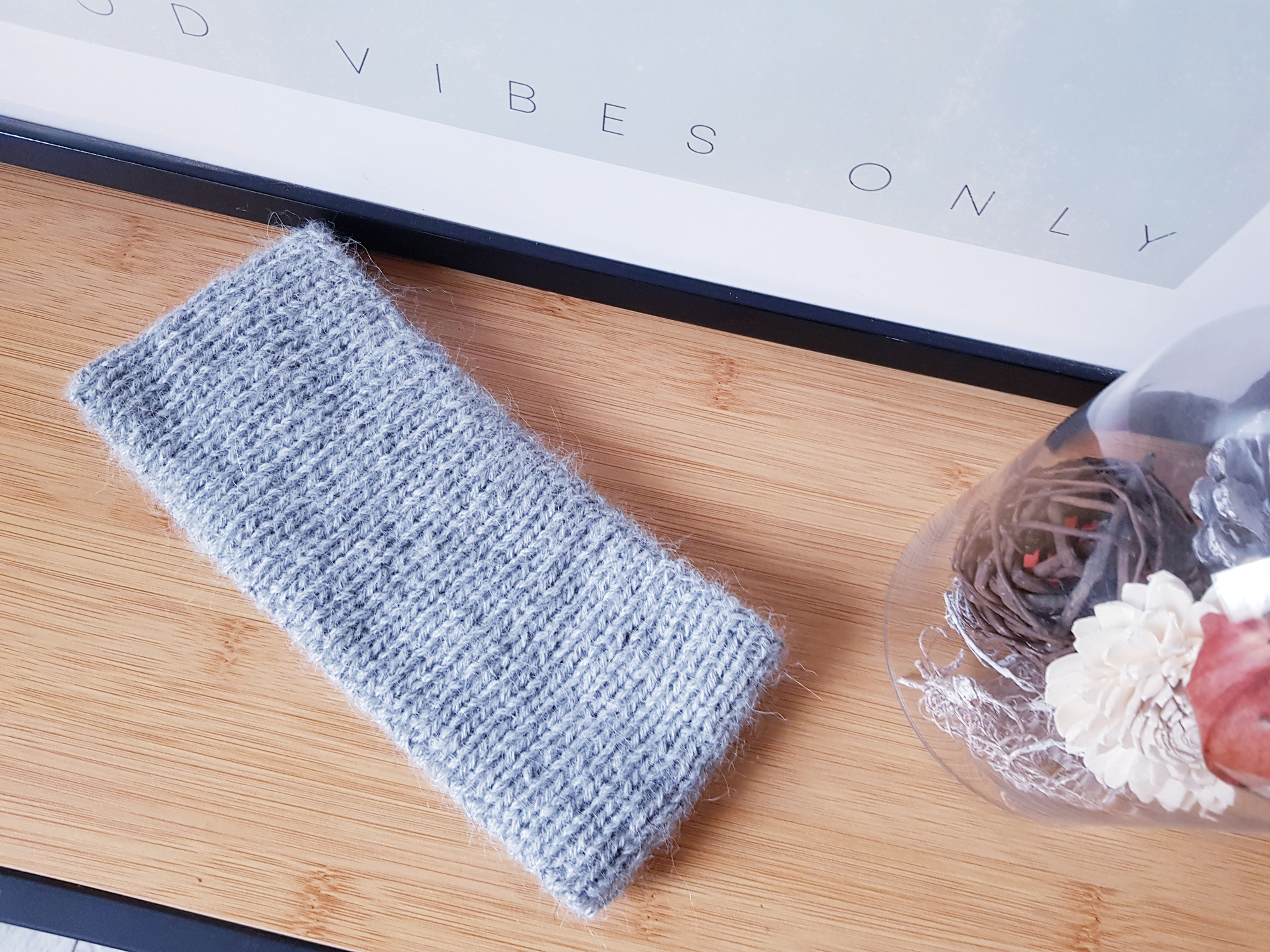 patron tricot bandeau headband