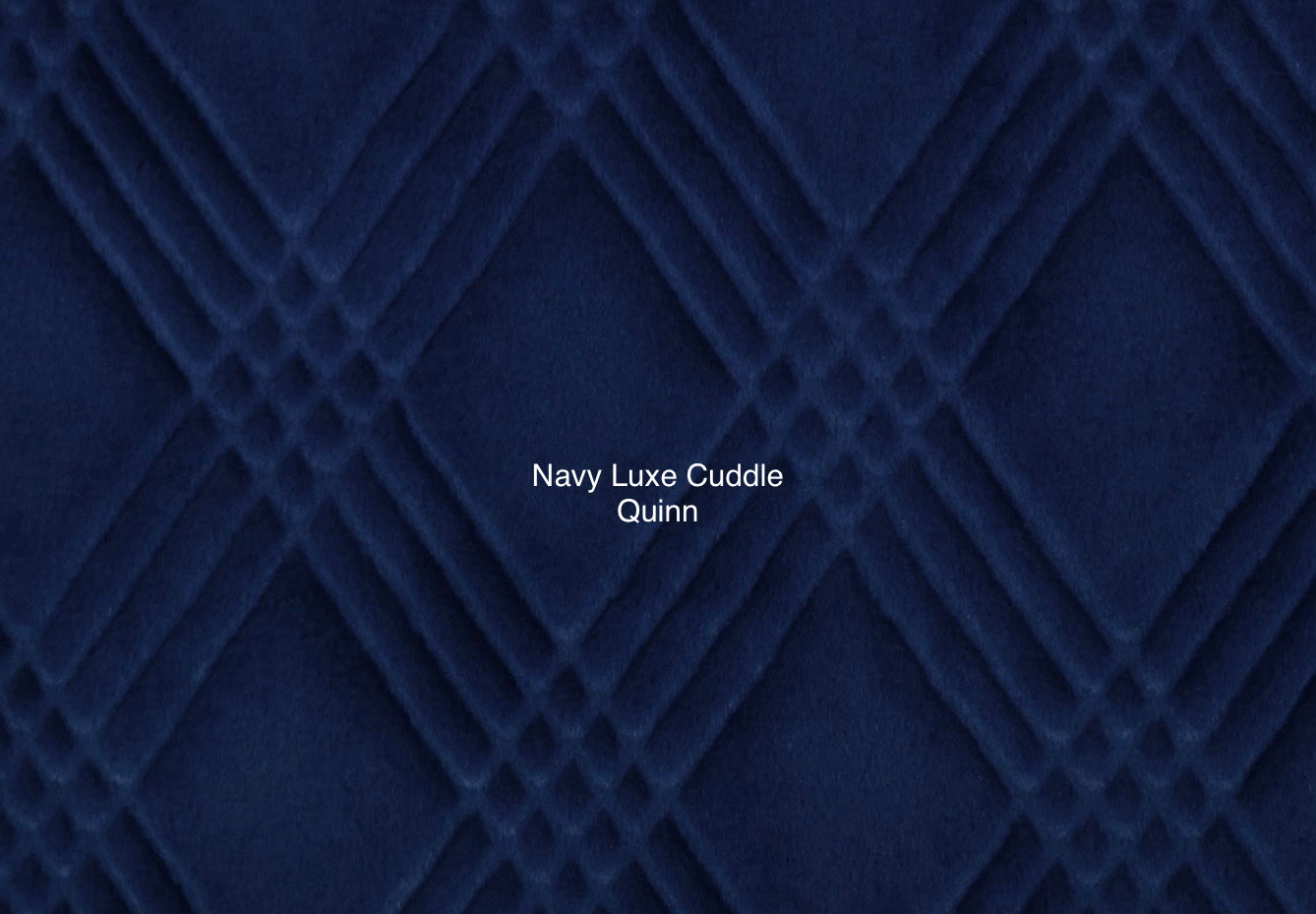 Navy Luxe Cuddle Quinn
