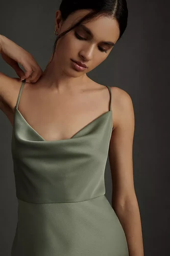 pinafore midi dress Lochan Check Wrap Pinafore Midi Dress