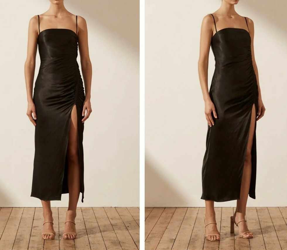 Thumbnail: Shona Joy Thalia Midi Dress in Black