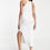 Thumbnail: Topshop Knit V-Neck Dress in Ivory