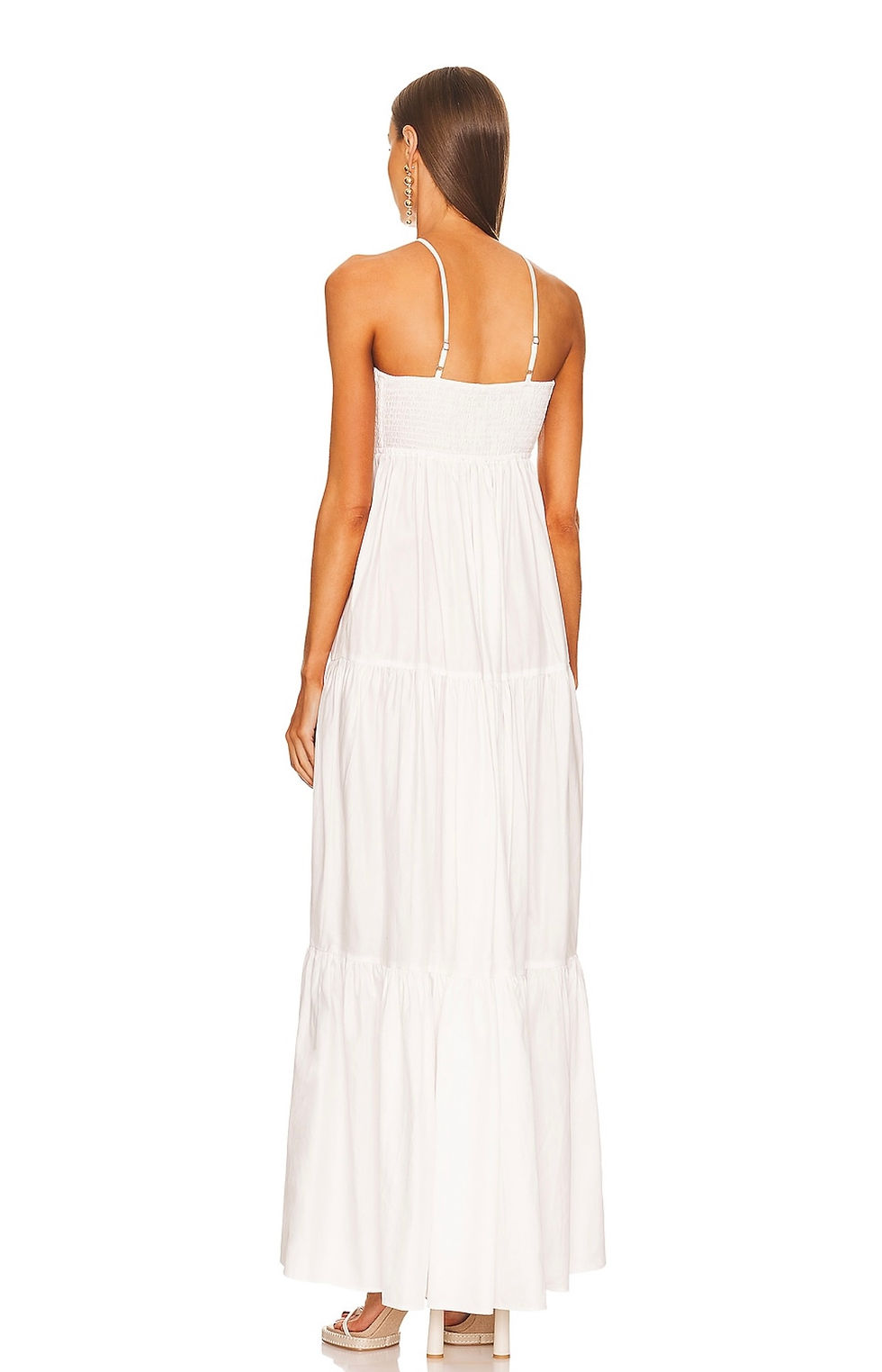 Thumbnail: Michael Costello Kathy Maxi Dress in White