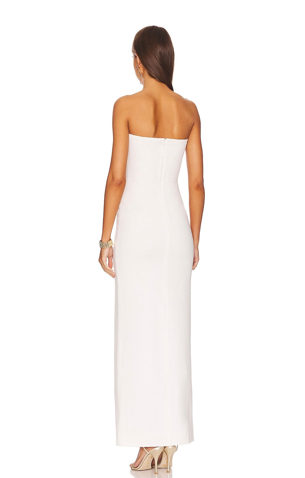 Thumbnail: SOLACE London Bysha Maxi Dress in Cream