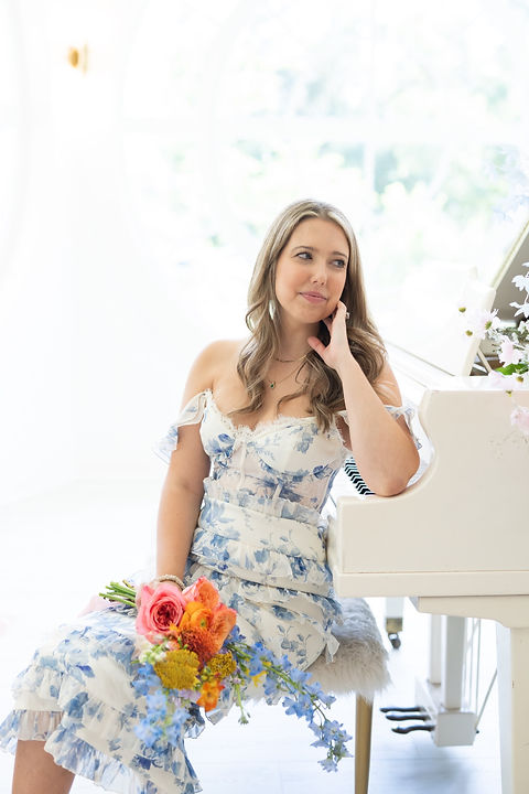 fiorenza midi dress V. Chapman Fiorenza Midi Dress in Provencal Blue Floral