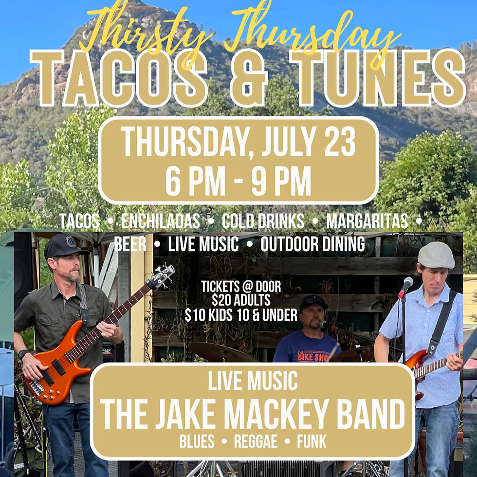 Thirsty Thursday Tacos & Tunes
