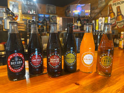 Boylan bottled sodas creamy red birch beer, creme soda, cane cola, Root beer, orange soda, diet cola