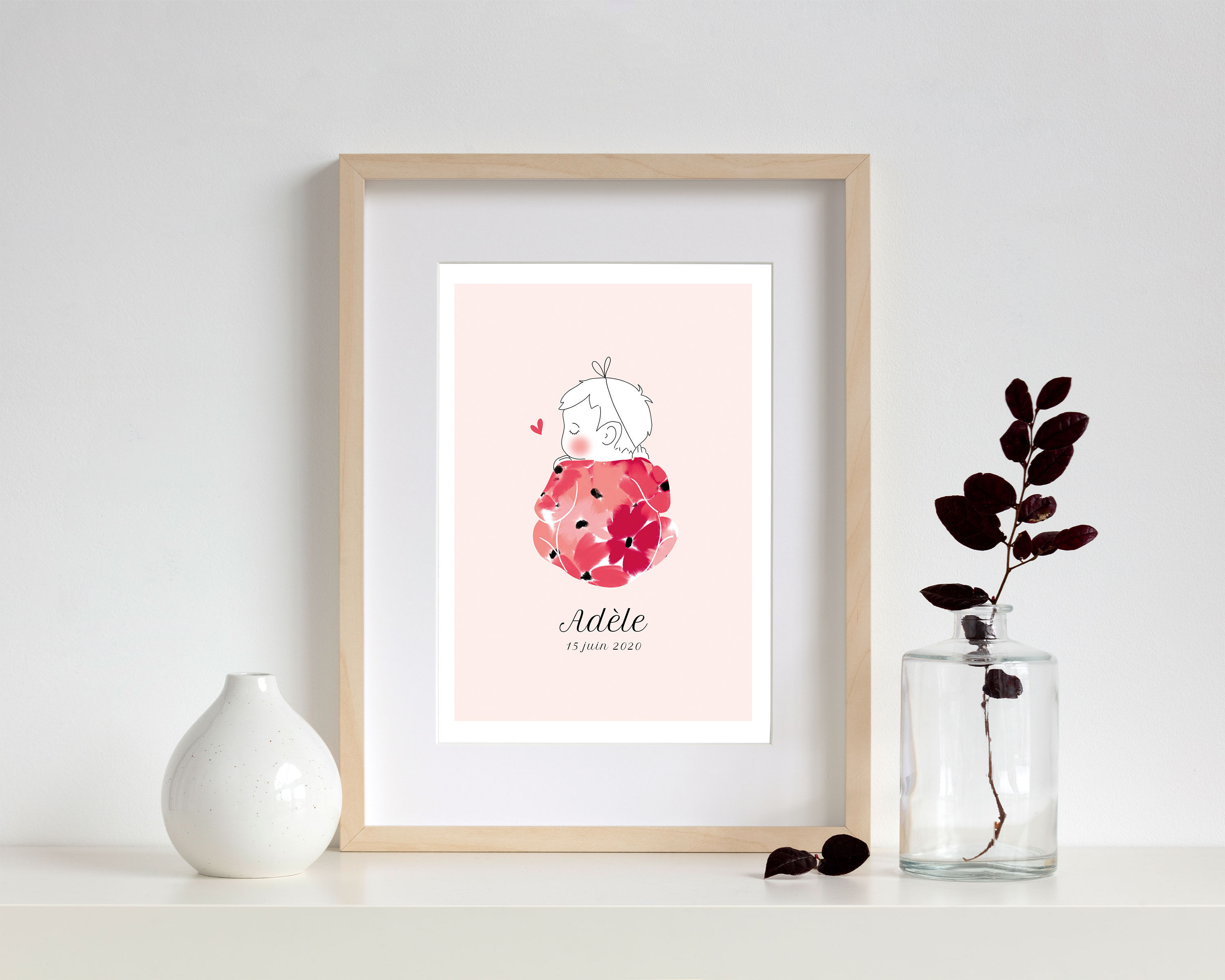 Affiche NAISSANCE COQUELICOTS