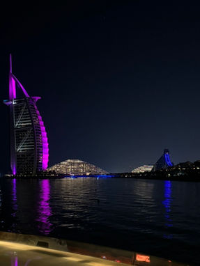 View of Burj Al Arab from Jumeirah, Dubai