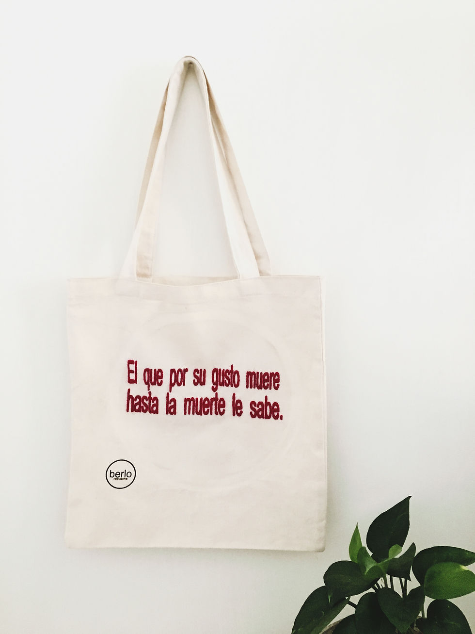 EL QUE POR SU GUSTO...